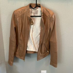 Banana Republic Lamb Leather Jacket
